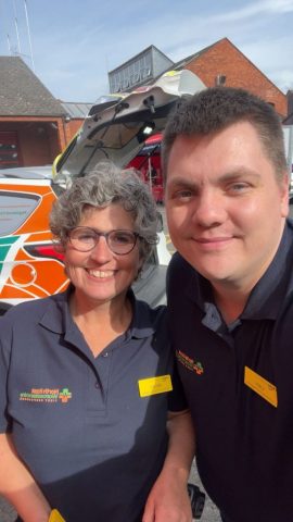 Miriam and Liam - Droitwich Fire Station